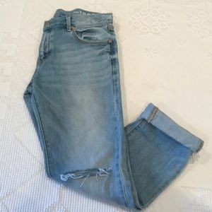 Gap Sexy Boyfriend Crop Jeans
